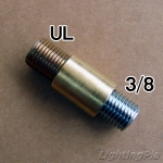 신주 3/8 과 UL 파이프 이경 연결(Φ12XH15mm) 무도금/크롬도금
