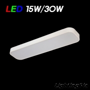 모던 심플 주방/욕실등 LED 15W(L500mm)/30W(L650mm) 화이트/블랙