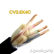비닐외장케이블 CV 2.5SqX4C/TFR-CV 1M